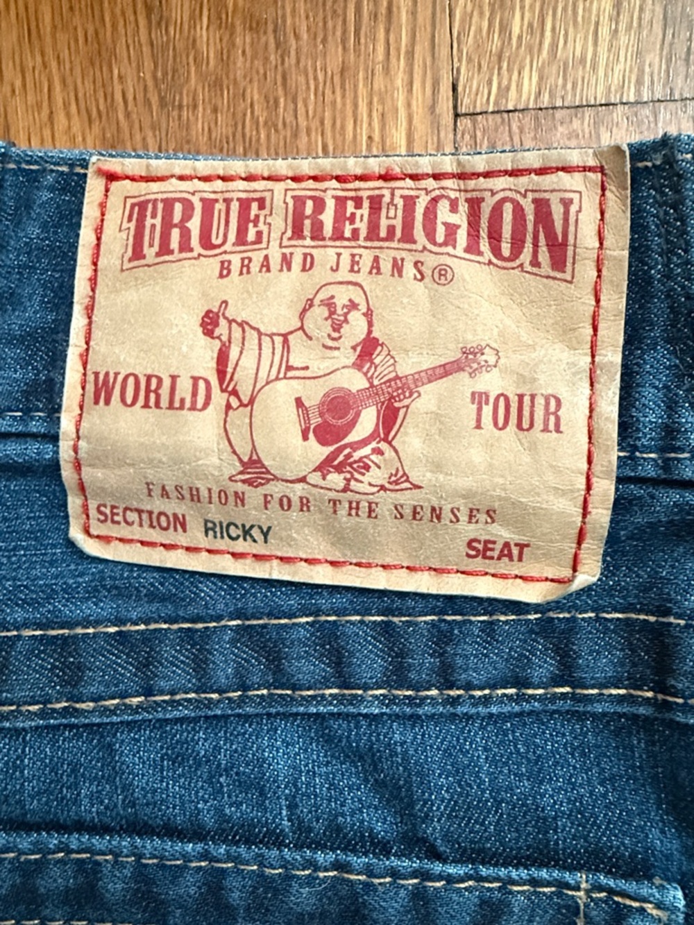 True Religion Mens Ricky Jeans Size 40 - Picture 2 of 5